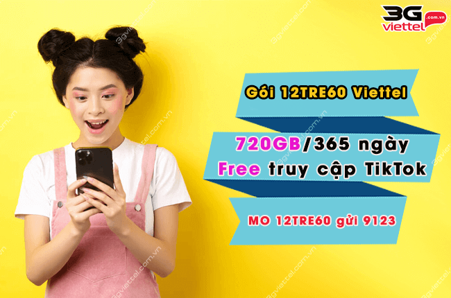 lam sao de dang ky goi 12TRE60 Viettel? goi cuoc 12tre60 viettel