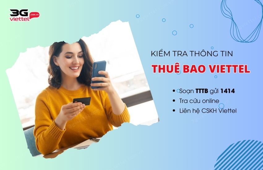 kiem tra thong tin thue bao viettel