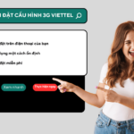 cai dat cau hinh mang 3g viettel