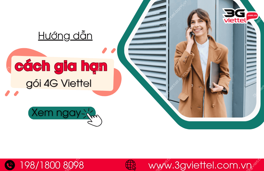 gia han goi cuoc 4g viettel