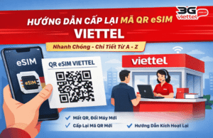 cach cap lai ma qr esim viettel