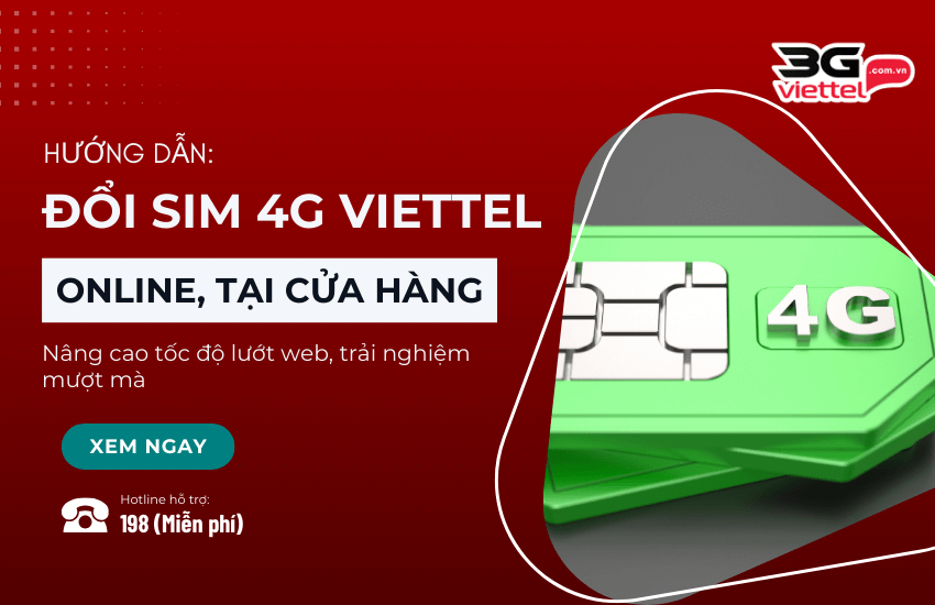 cach doi sim 4g viettel