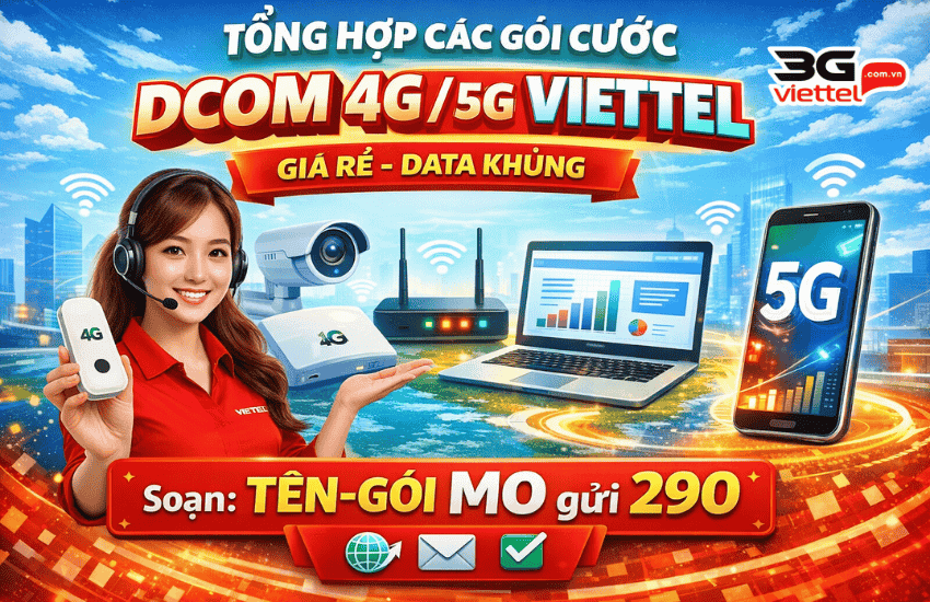 goi cuoc dcom viettel 4g 5g