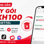 cach huy goi mxh100 viettel
