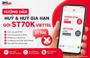 cach huy goi st70k viettel