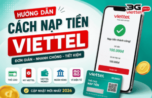 cach nap tien dien thoai viettel
