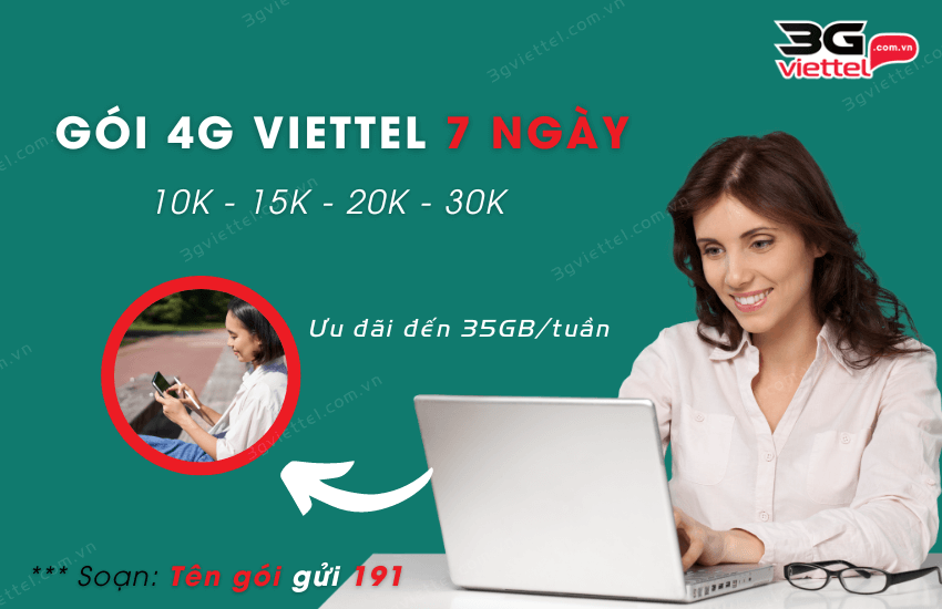 goi 4g 7 ngay viettel