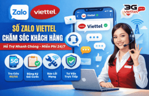 zalo viettel cham soc khach hang