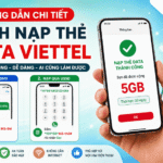 cach nap the data viettel