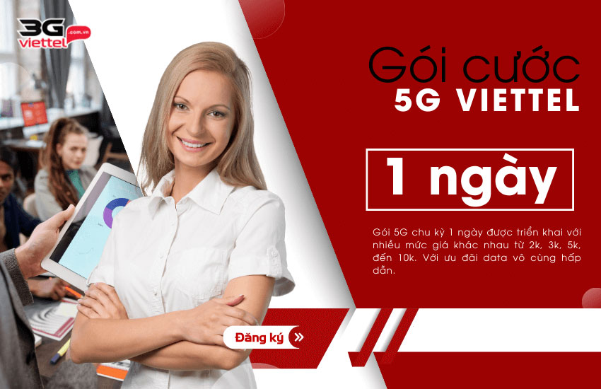 goi cuoc 5g viettel 1 ngay