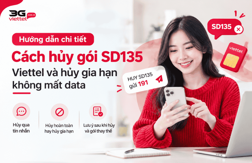 huy goi sd135 viettel