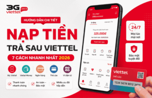 nap tien thue bao tra sau viettel