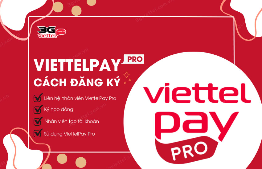 Cach dang ky ViettelPay Pro