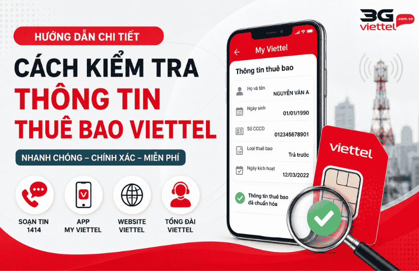 kiem tra thong tin thue bao viettel