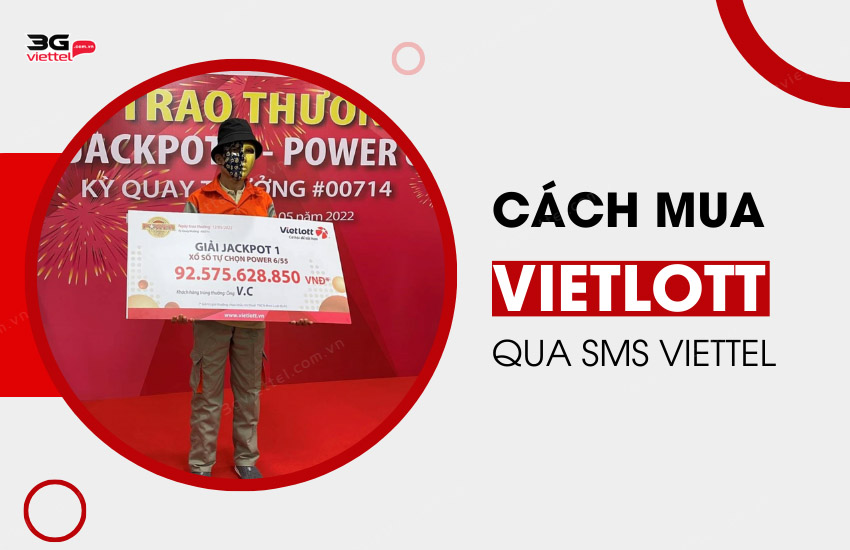 Cach mua Vietlott qua SMS Viettel