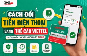 doi tien dien thoai viettel sang the cao