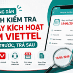 cach kiem tra ngay kich hoat sim viettel