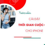 huong dan cai dat thoi gian cuoc goi cho iphone