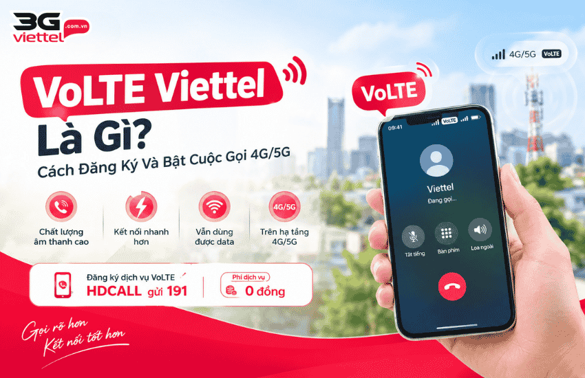 VoLTE Viettel là gì? Đăng ký VoLTE Viettel cho iOS, Android volte viettel