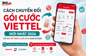 huong dan chuyen doi goi cuoc viettel