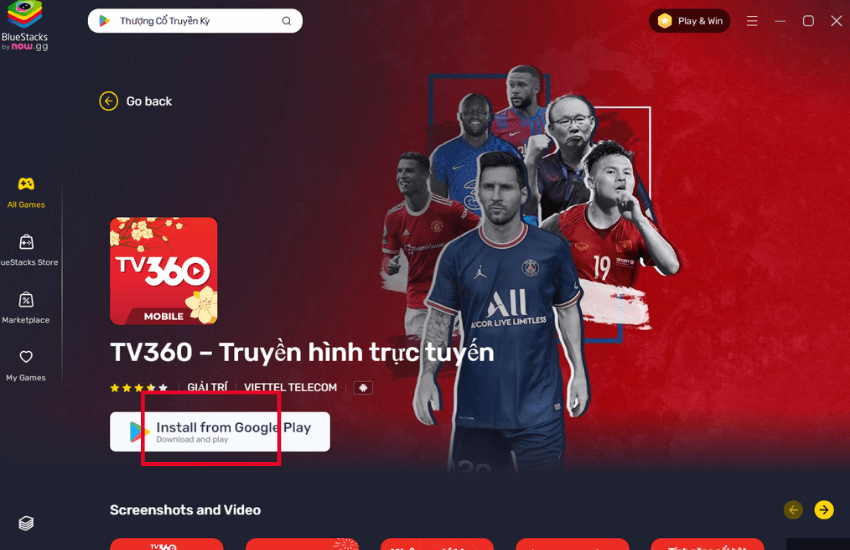 cai dat tv360 tren may tinh