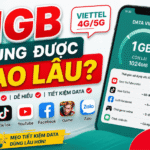 1gb dung duoc bao lau viettel