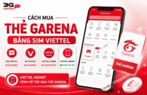 cach mua the garena bang sim viettel