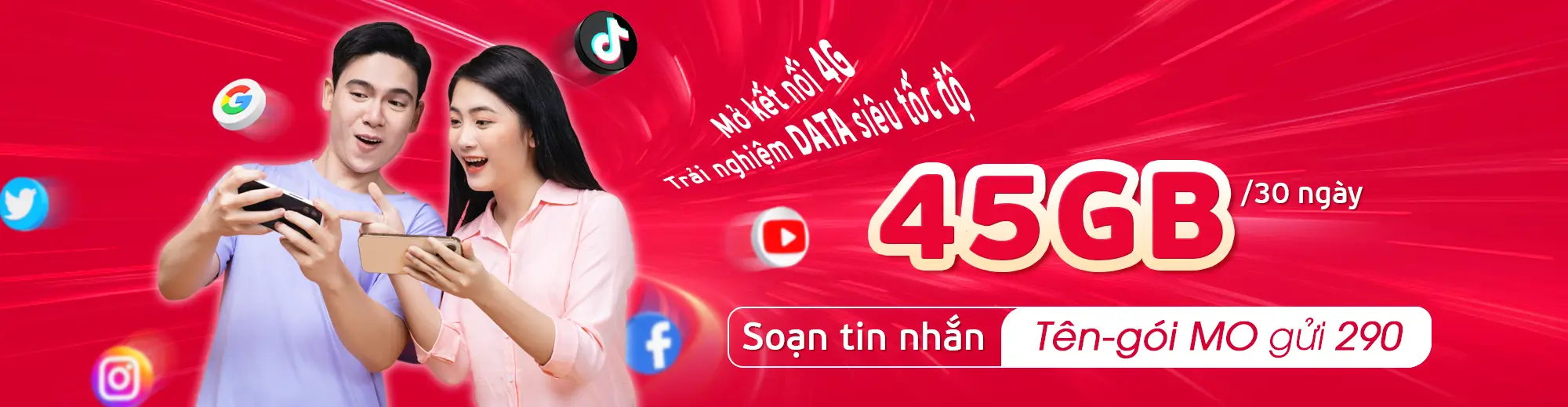 Đăng ký 4G Viettel