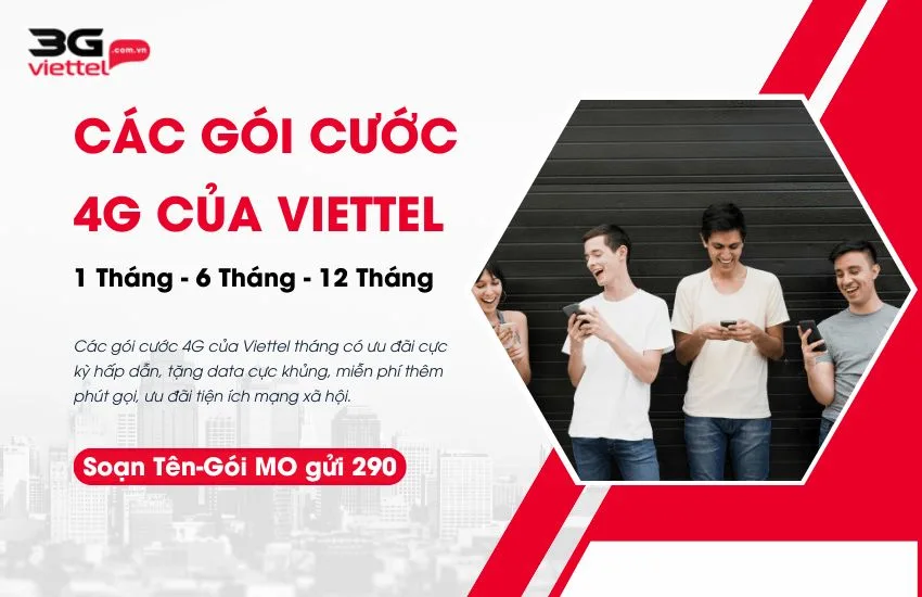 goi cuoc 4g viettel