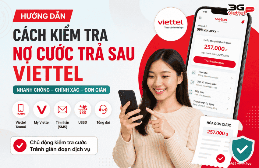 kiem tra va thanh toan cuoc tra sau viettel