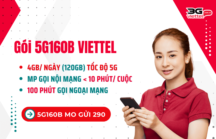 goi 5g160b viettel