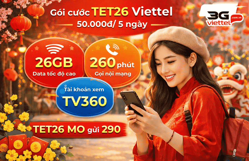 goi cuoc tet26 viettel