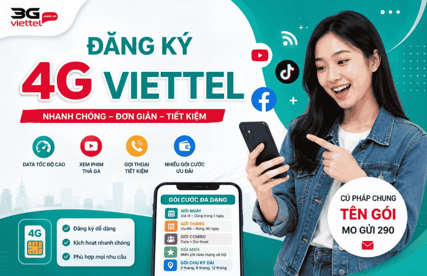 dang ky 4g viettel