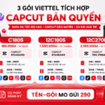goi cuoc capcut viettel