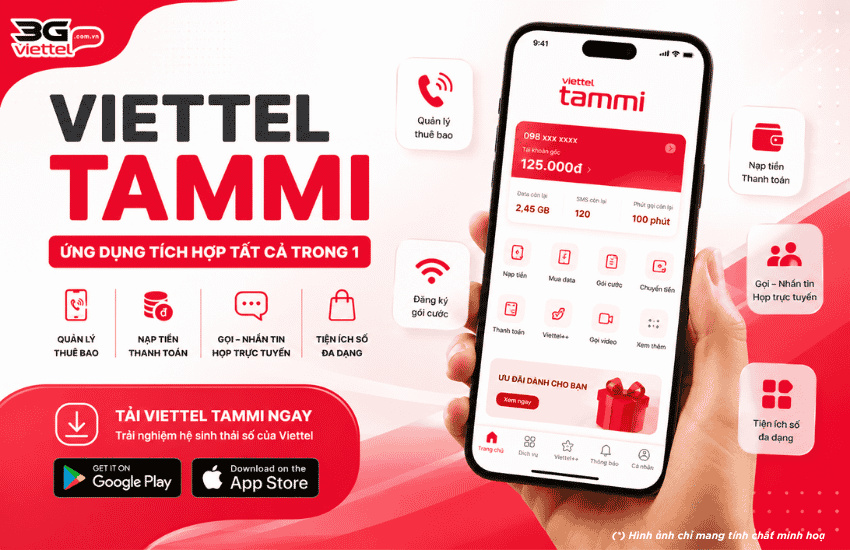 ung dung viettel tammi